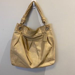 Coach Tan Leather Hobo Bag